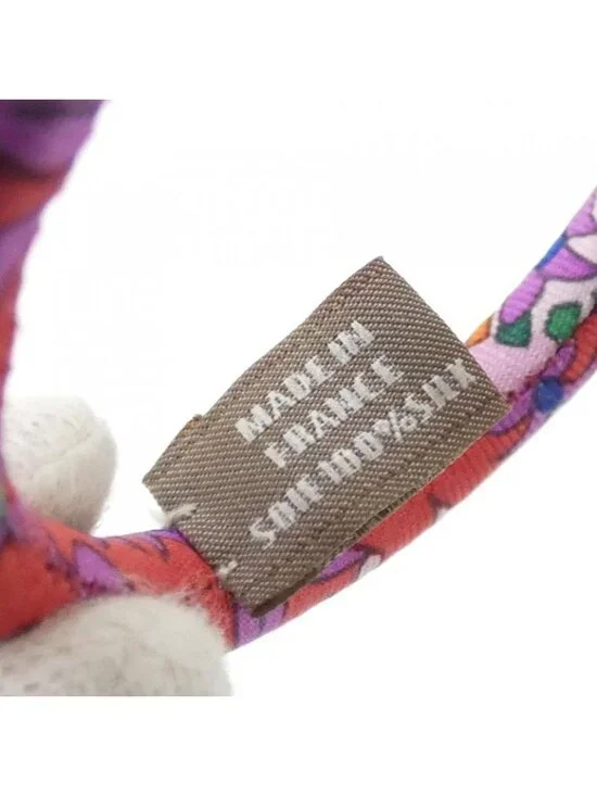 Hermes Brid Bracelet Silk Rouge - Picture 4 of 6